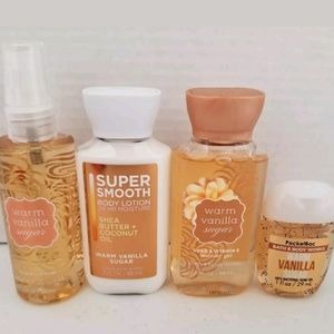 ✂️5/$25⬅️Bath & Body Works Set Warm Vanilla Sugar